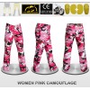 Women Motorbike Camouflage Cargo Jeans Pants Reinforced with DuPont™ Kevlar® fiber